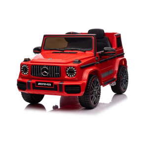 Elektrické autíčko Baby Mix Mercedes-Benz G63 AMG red Červená 