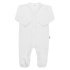 Kojenecký bavlněný overal New Baby Practical bílý kluk Bílá 92 (18-24m)