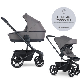 EASYWALKER Kočárek kombinovaný Harvey⁵ 2v1 Pebble Grey LITE RWS