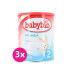 3x BABYBIO PRIMEA 2 kojenecké bio mléko 800 g