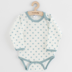 Kojenecké body New Baby Classic II hvězdy mátové Zelená 86 (12-18m)