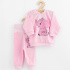 Kojenecká souprava tričko a tepláčky New Baby Happy Elephant pink Růžová 80 (9-12m)