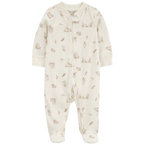 CARTER'S Overal na zip Sleep&Play Ivory Goose neutral NB/vel. 56