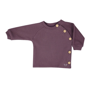 Kojenecké tričko s dlouhým rukávem Koala Pure purple Fialová 80 (9-12m)