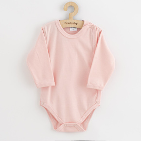 Kojenecké celorozepínací body New Baby Classic II světle růžové Růžová 50