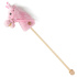 Hobby Horse se zvukem a kolečky Rosie Baby Mix pink  