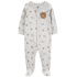 CARTER'S Overal na druky Sleep&Play Gray Animal kluk NB/vel. 56