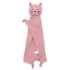 Mušelínový usínáček New Baby Cat pink Růžová 