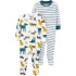 CARTER'S Overal na zip Sleep&Plays Dogs and Stripes chlapec LBB 2ks PRE, vel. 46