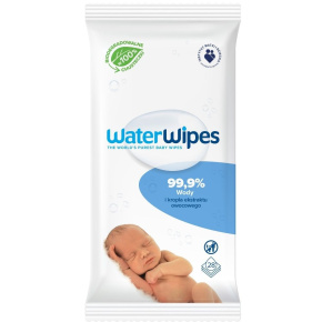 WATERWIPES Vlhčené ubrousky bez obsahu plastů 28 ks