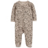 CARTER'S Overal na zip Sleep&Play Khaki Floral holka 6m/vel. 68