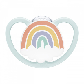 Šidítko Space NUK 0-6m rainbow Multicolor 0-6 m