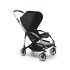 BUGABOO Stříška Bee3 Shiny chevron black intense