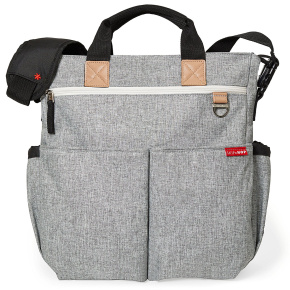 SKIP HOP Taška přebalovací Duo Signature grey melange