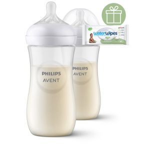 Philips AVENT Láhev Natural Response 330 ml, 3m+, 2 ks+WW Soapberry 60ks