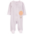 CARTER'S Overal na zip Sleep&Play Lilac Stripe holka 3m/vel. 62