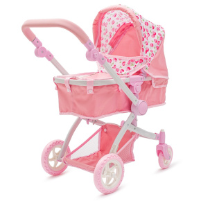 Kočárek pro panenky 2v1 Baby Mix Sophie pink Multicolor 