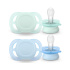 Philips AVENT Šidítko Ultrastart neutral 0-2m chlapec, 2 ks