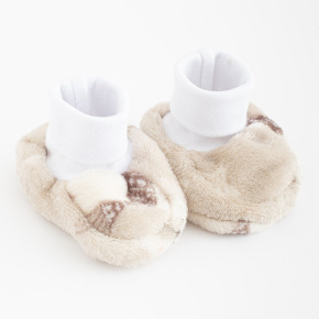 Kojenecké Wellsoft zimní capáčky New Baby Polar Bear Hnědá 6-18 m