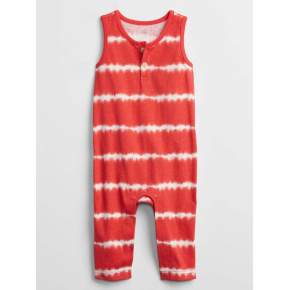 GAP Overal bez rukávů Stripes dívka 3-6m