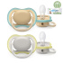 Philips AVENT Šidítko Ultra air neutral 0-6m, 2 ks+WW Soapberry 60ks