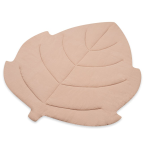 Mušelínová hrací deka New Baby Leaf beige Béžová 