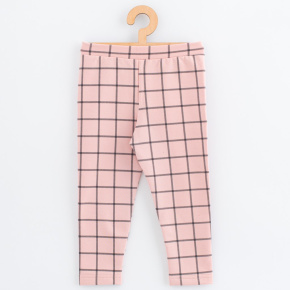 Dětské legíny z teplákoviny New Baby Kindergarten pink Růžová 104/110