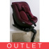 KINDERKRAFT SELECT Autosedačka I-GUARD i-Size 40-105 cm Cherry Pearl, Premium