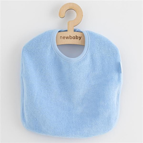 Dětský froté bryndák New Baby Comfortably blue Modrá 