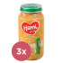 3x HAMI Rizoto s krůtím stehýnkem, cuketou a hráškem (250 g) - maso-zeleninový příkrm