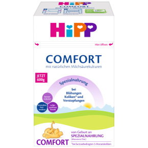 HiPP Comfort Speciální kojenecká výživa od narození 600 g