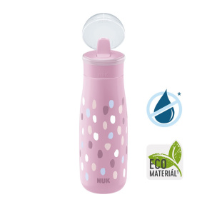 Dětská láhev NUK Mini-Me Flip 450 ml pink Růžová 