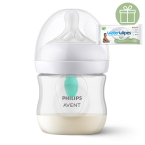 Philips AVENT Láhev Natural Response s ventilem AirFree 125 ml, 0m++WW Soapberry 60ks