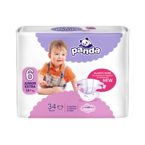 BELLA PANDA Pleny jednorázové 6 Junior extra (16 kg+) 34 ks