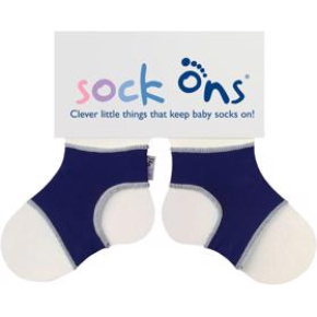 KIKKO Sock Ons Držák ponožek Classic - Tmavě modrá (6-12m)