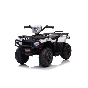 Elektrické autíčko Baby Mix Quad white Bílá 