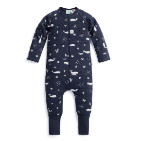 ERGOPOUCH Overal na spaní organická bavlna Onesie Whale 2-3 r, 2,5tog