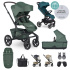 EASYWALKER Kočárek kombinovaný Jimmey Pine Green XXL RWS + Jackey XL Teal Green