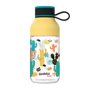 Plastová láhev Ice Kids s poutkem Cactus 430 ml